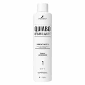 Shampoo Antirresíduos Quiabo Organic White 1 Litro pH 7.0-8.0