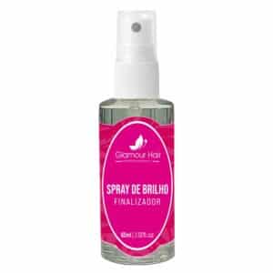 Perfume de cabelo com brilho finalizador Glamour Hair 60 ml com brilho intenso e aroma sofisticado