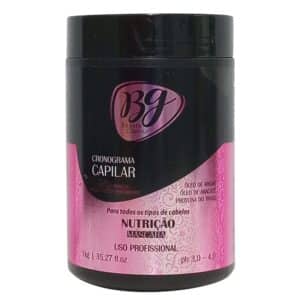 Máscara Nutrição Cronograma Capilar 1kg Óleo de Argan Abacate Proteína do Trigo