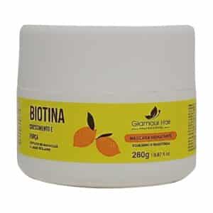 Máscara Hidratante Biotina Crescimento e Força 280g Uso Profissional