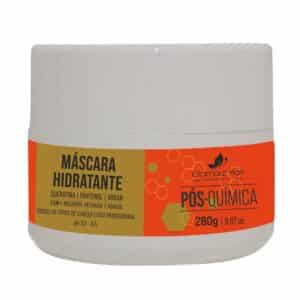 Máscara Pós-Química 3 em 1 280g Queratina Argan Pantenol pH 3.5