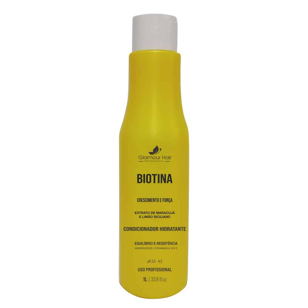 Condicionador Biotina Crescimento e Força 1L Glamour Hair Profissional |