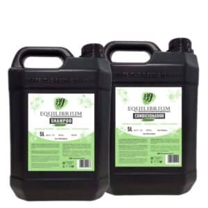 Kit Lavatório Equilíbrium 10 Litros Shampoo Condicionador Camomila Abacate Sem Sal
