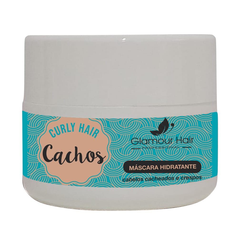 Máscara Hidratante Cachos 280g Modelagem e Antifrizz com Argan