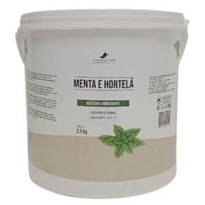 Máscara Hidratante Menta e Hortelã 2,5kg Profissional Nutrição e Frescor