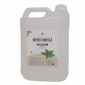 Shampoo Hidratante Menta e Hortelã 5 Litros Profissional Sem Sal